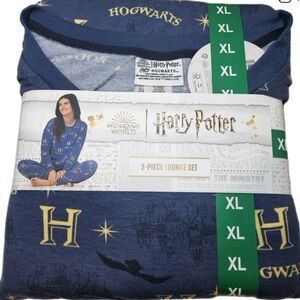 Womens XL Warner Bros. Harry Potter Hogwarts PJ’s